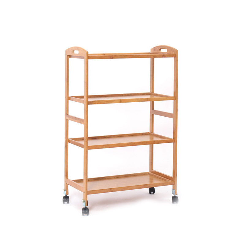 Rotolare casa da pranzo cucina carrello moderno carrello da cucina in legno