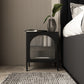 1 Door Industrial Accent Table Nightstand Antique Finish Bed Nightstand Clearhalo 'Bedroom Furniture' 'furn' 'furn_night_stand' 'Furniture' 'night_stand' 'Nightstands' 6791649