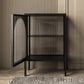 1 Door Industrial Accent Table Nightstand Antique Finish Bed Nightstand Clearhalo 'Bedroom Furniture' 'furn' 'furn_night_stand' 'Furniture' 'night_stand' 'Nightstands' 6791656