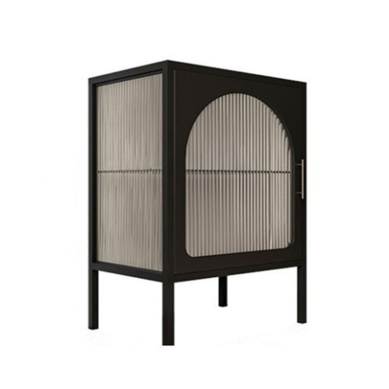 1 Door Industrial Accent Table Nightstand Antique Finish Bed Nightstand Clearhalo 'Bedroom Furniture' 'furn' 'furn_night_stand' 'Furniture' 'night_stand' 'Nightstands' 6791657