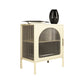 1 Door Industrial Accent Table Nightstand Antique Finish Bed Nightstand Clearhalo 'Bedroom Furniture' 'furn' 'furn_night_stand' 'Furniture' 'night_stand' 'Nightstands' 6791661