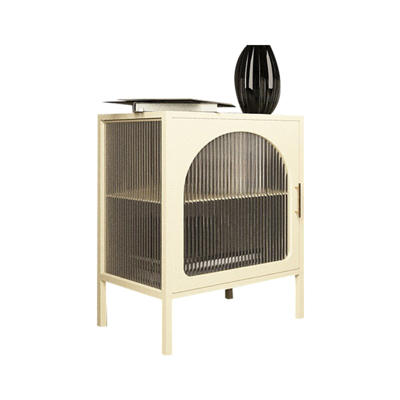 1 Door Industrial Accent Table Nightstand Antique Finish Bed Nightstand Clearhalo 'Bedroom Furniture' 'furn' 'furn_night_stand' 'Furniture' 'night_stand' 'Nightstands' 6791661