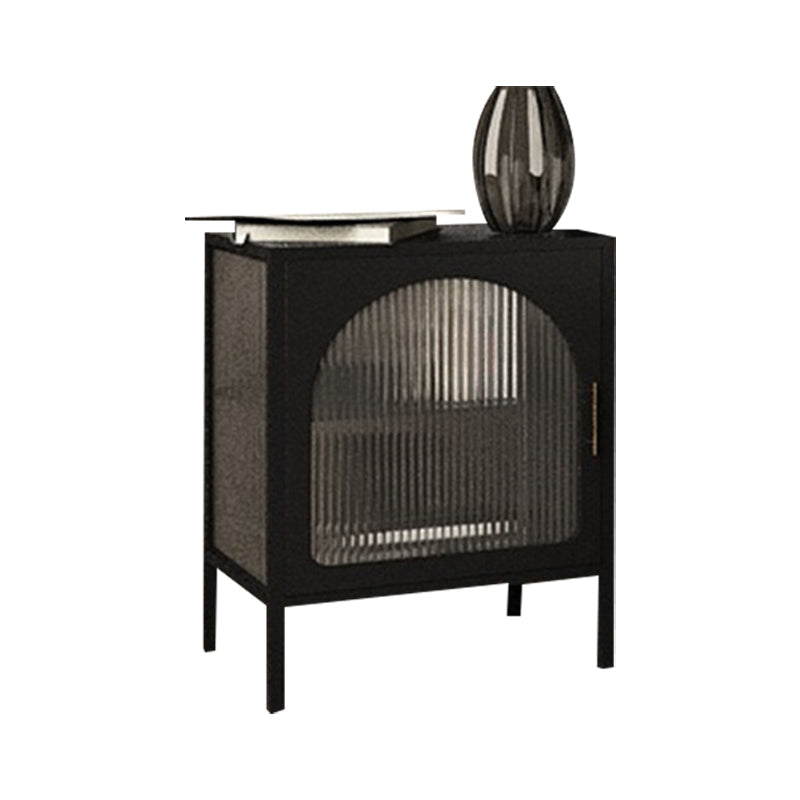 1 Door Industrial Accent Table Nightstand Antique Finish Bed Nightstand Clearhalo 'Bedroom Furniture' 'furn' 'furn_night_stand' 'Furniture' 'night_stand' 'Nightstands' 6791662