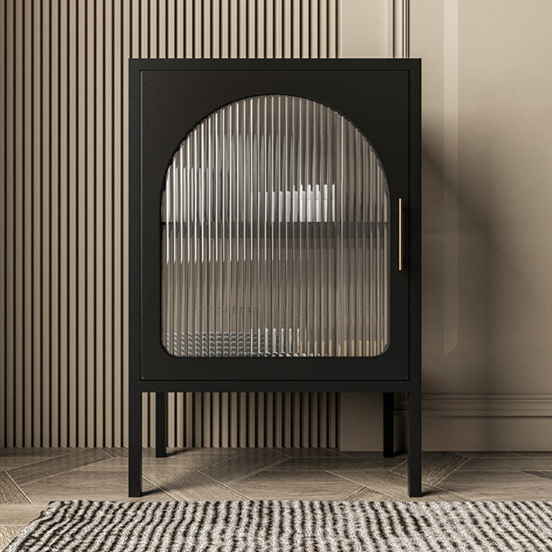 1 Door Industrial Accent Table Nightstand Antique Finish Bed Nightstand Clearhalo 'Bedroom Furniture' 'furn' 'furn_night_stand' 'Furniture' 'night_stand' 'Nightstands' 6791663