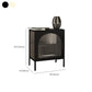 1 Door Industrial Accent Table Nightstand Antique Finish Bed Nightstand Clearhalo 'Bedroom Furniture' 'furn' 'furn_night_stand' 'Furniture' 'night_stand' 'Nightstands' 6791665