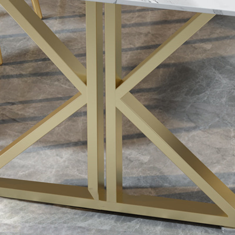 Glam Marble Curved Office Desk 29.53-inch Tall White Writing Desk Clearhalo 'furn' 'furn_office_desk' 'Furniture' 'Office Desks' 'Office Furniture' 'office_desk' 6792310