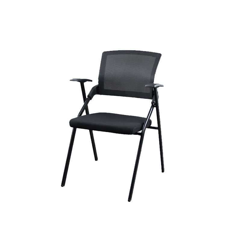 33.54 pulgadas H sillón de la conferencia contemporánea silla de metal de la oficina con brazo