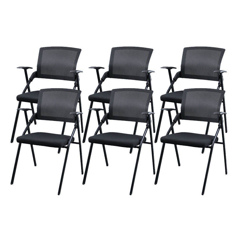 33.54 pulgadas H sillón de la conferencia contemporánea silla de metal de la oficina con brazo