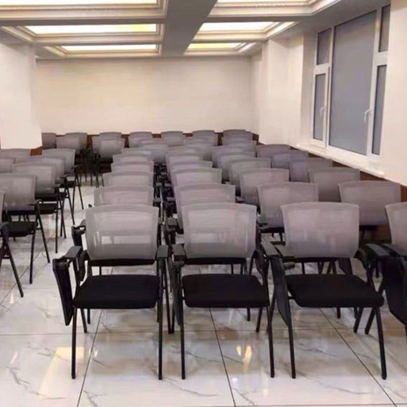 33.54 pulgadas H sillón de la conferencia contemporánea silla de metal de la oficina con brazo