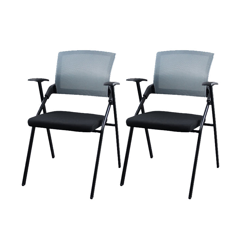 33.54 pulgadas H sillón de la conferencia contemporánea silla de metal de la oficina con brazo