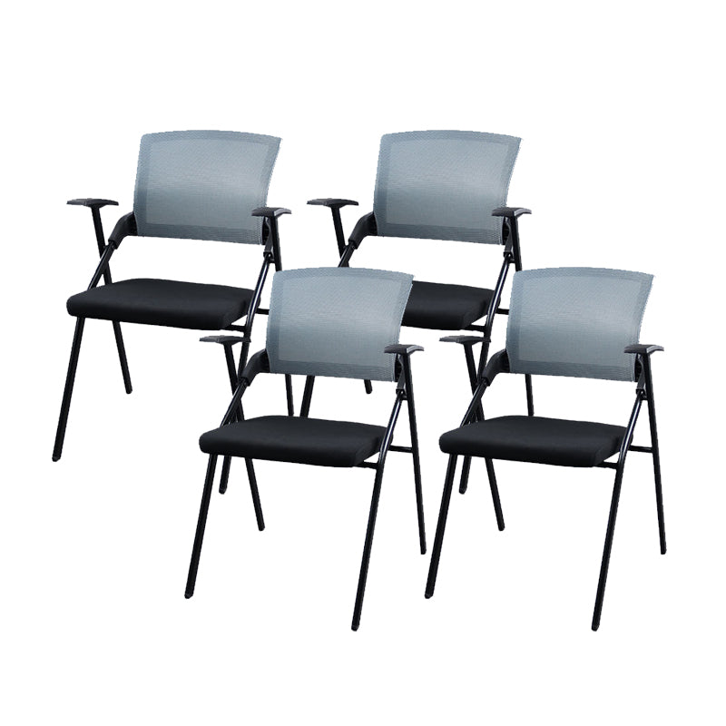 33.54 pulgadas H sillón de la conferencia contemporánea silla de metal de la oficina con brazo