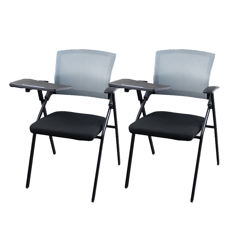 33.54 pulgadas H sillón de la conferencia contemporánea silla de metal de la oficina con brazo