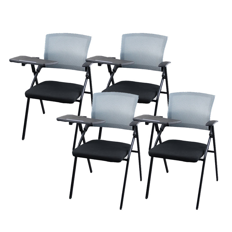 33.54 pulgadas H sillón de la conferencia contemporánea silla de metal de la oficina con brazo