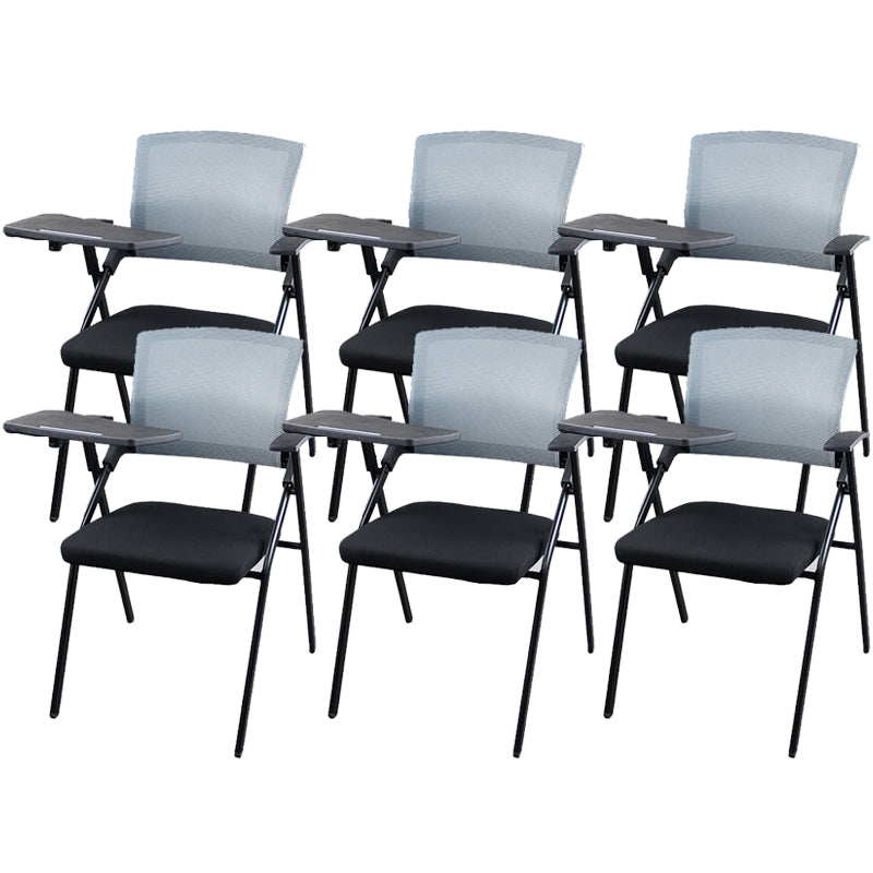 33.54 pulgadas H sillón de la conferencia contemporánea silla de metal de la oficina con brazo