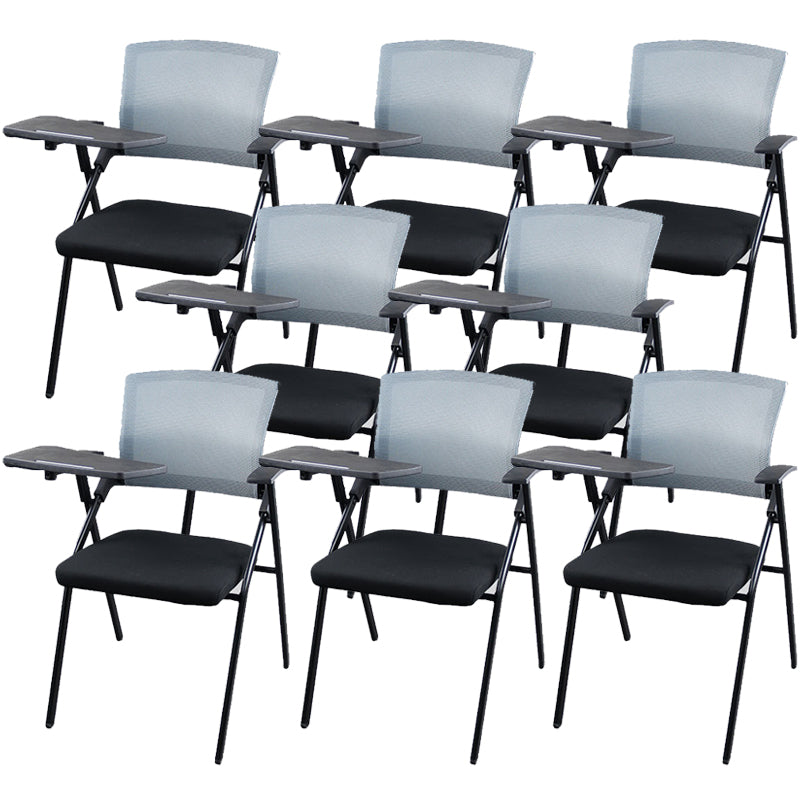 33.54 pulgadas H sillón de la conferencia contemporánea silla de metal de la oficina con brazo