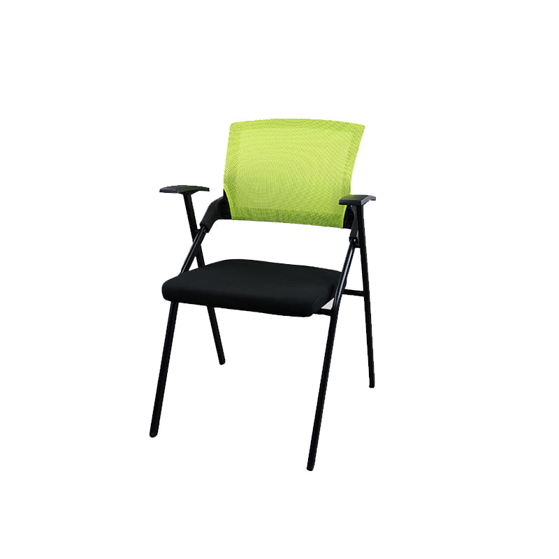 33.54 pulgadas H sillón de la conferencia contemporánea silla de metal de la oficina con brazo