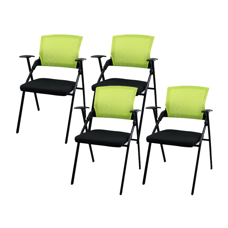 33.54 pulgadas H sillón de la conferencia contemporánea silla de metal de la oficina con brazo