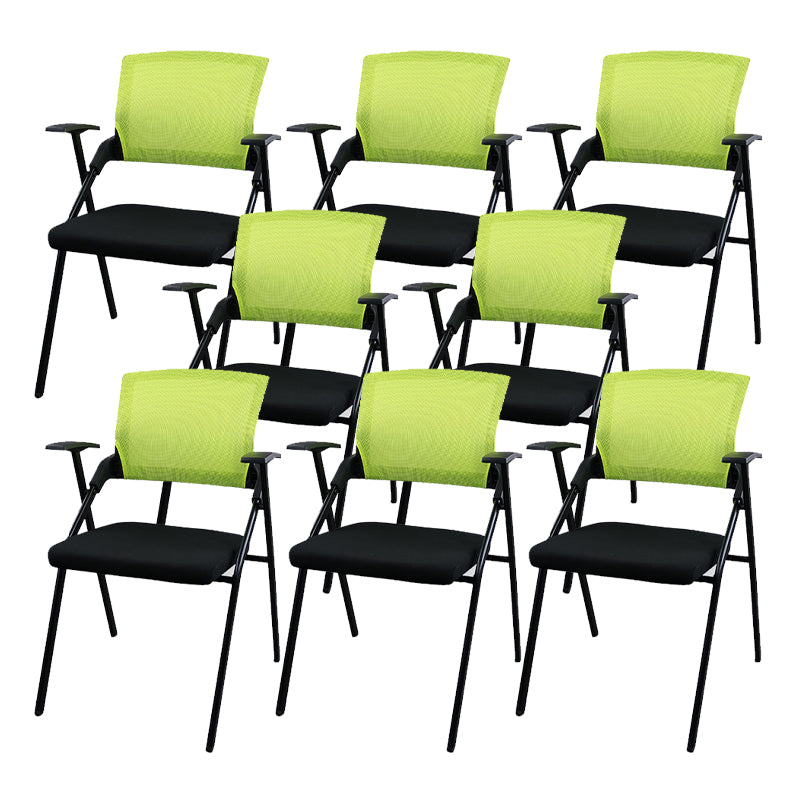 33.54 pulgadas H sillón de la conferencia contemporánea silla de metal de la oficina con brazo