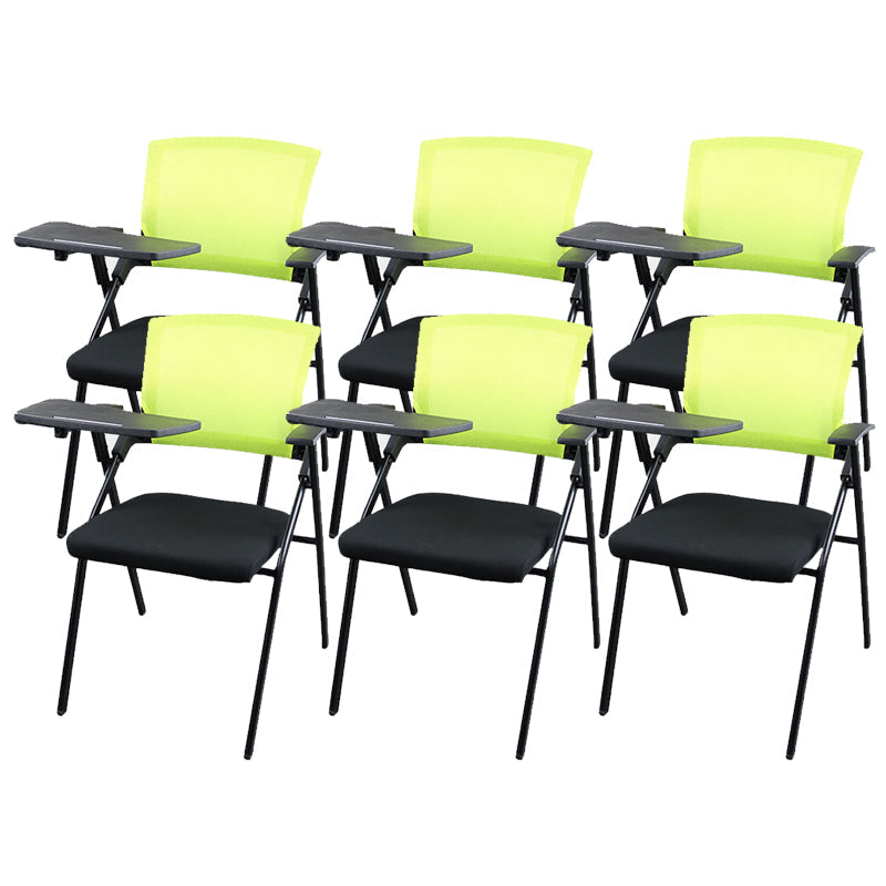 33.54 pulgadas H sillón de la conferencia contemporánea silla de metal de la oficina con brazo