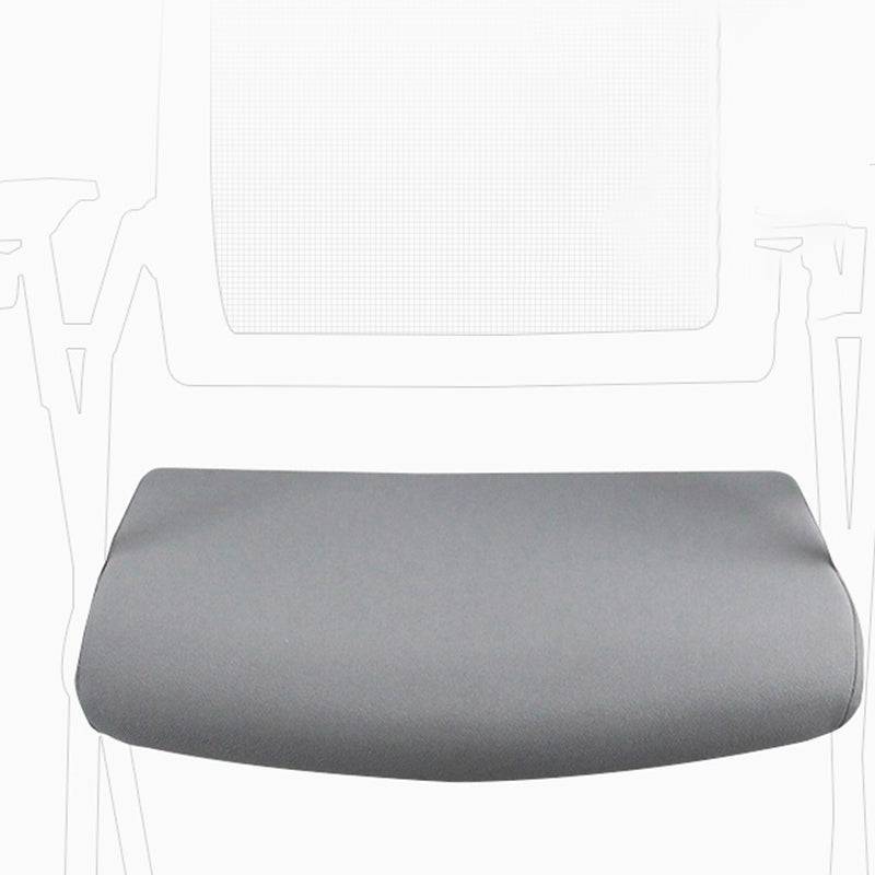 Eigentijdse conferentiestoel metalen framebureau stoel met arm