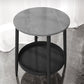 Contemporary Accent Table Nightstand Antique Finish Open Storage Bed Nightstand Clearhalo 'Bedroom Furniture' 'furn' 'furn_night_stand' 'Furniture' 'night_stand' 'Nightstands' 6792811