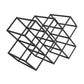 Modern Tabletop Wine Rack Metal Wine Bottle Rack for Living Room