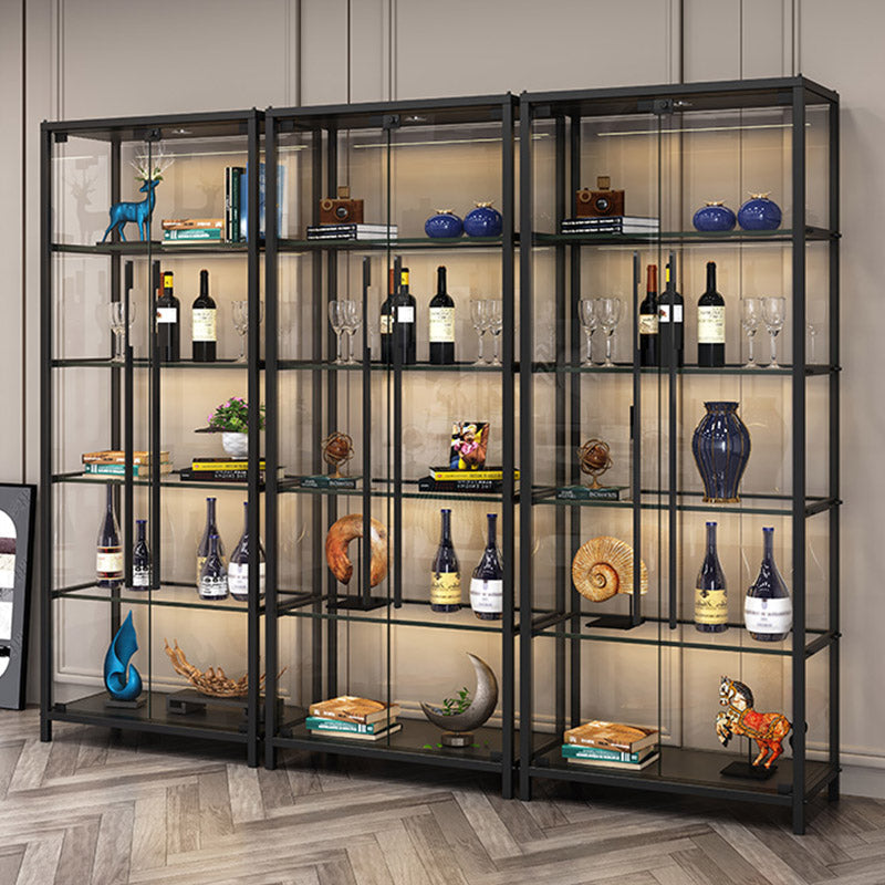 Modern Style Floor Bottle Wine Rack Stainless Steel Wine Bottle Holder Clearhalo 'furn' 'furn_wine_racks' 'Furniture' 'Kitchen & Dining Furniture' 'Wine Racks' 'wine_racks' 6793112