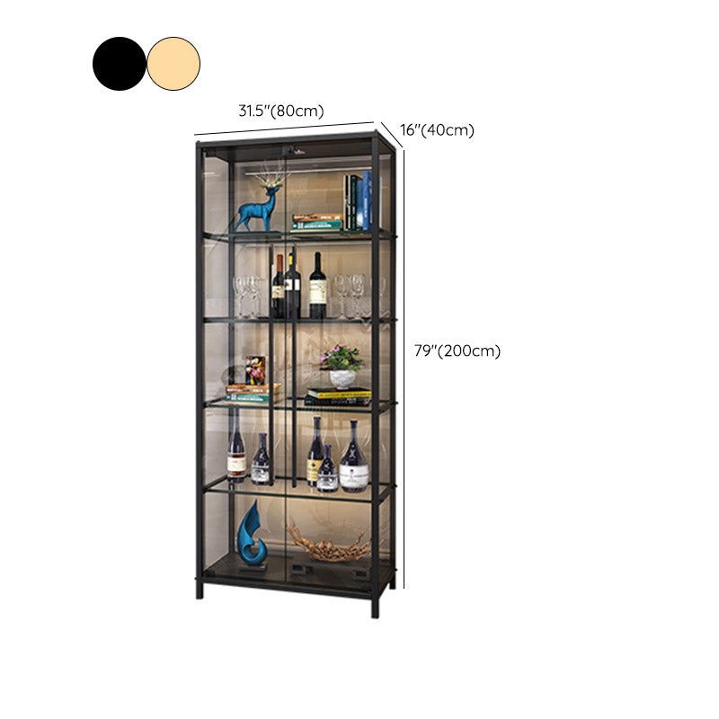 Modern Style Floor Bottle Wine Rack Stainless Steel Wine Bottle Holder Clearhalo 'furn' 'furn_wine_racks' 'Furniture' 'Kitchen & Dining Furniture' 'Wine Racks' 'wine_racks' 6793115