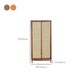 Sliding Solid Wood Wardrobe Closet with Legs Modern Wardrobe Cabinet Clearhalo 'Armoires & Wardrobes' 'armoires_wardrobes' 'Bedroom Furniture' 'furn' 'furn_armoires_wardrobes' 'Furniture' 6793471