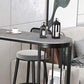 Stone Bar Table Set 1/3 Pcs Modern Bar Table and Upholstered Stools Clearhalo 'Bar Furniture' 'furn' 'furn_home_bar_bar_sets' 'Furniture' 'Home Bars & Bar Sets' 'home_bar_bar_sets' 'Kitchen & Dining Furniture' 6793499