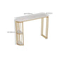 Free Form Faux Marble Bar Height Table Industrial Double Pedestal Bar Table with Storage Clearhalo 'Bar Furniture' 'Bar Tables' 'bar_tables' 'furn' 'furn_bar_tables' 'Furniture' 'Kitchen & Dining Furniture' 6793538