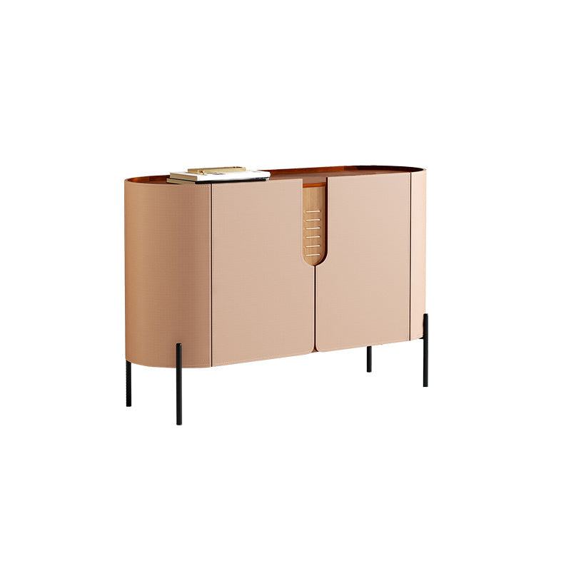 Moderner und zeitgenössisches Buffet Stone Dining Server mit Schränken