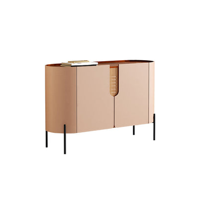 Moderner und zeitgenössisches Buffet Stone Dining Server mit Schränken