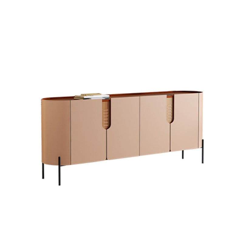 Moderner und zeitgenössisches Buffet Stone Dining Server mit Schränken