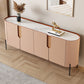Moderner und zeitgenössisches Buffet Stone Dining Server mit Schränken