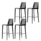 Modern Bar Stool Leathe Backrest Counter Stool for Living Room