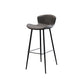 Modern Upholstered Stools with Metal Legs Matte Finish Indoor Counter & Bar Stools Clearhalo 'Bar Furniture' 'Bar Stools' 'bar_stools' 'furn' 'furn_bar_stools' 'Furniture' 'Kitchen & Dining Furniture' 6794305