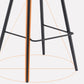 Modern Upholstered Stools with Metal Legs Matte Finish Indoor Counter & Bar Stools Clearhalo 'Bar Furniture' 'Bar Stools' 'bar_stools' 'furn' 'furn_bar_stools' 'Furniture' 'Kitchen & Dining Furniture' 6794309