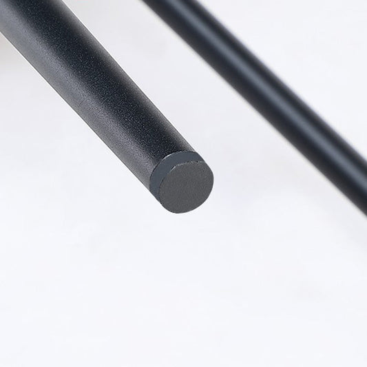 Modern Upholstered Stools with Metal Legs Matte Finish Indoor Counter & Bar Stools