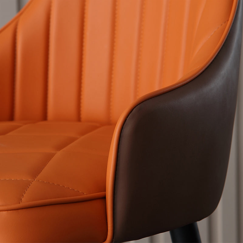 Taburete de bar de glam rango tapizado de respaldo de respaldo para uso de la perforación