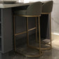 Bucket Bar Stool Contemporary Low Back Dining Stool with Footrest Clearhalo 'Bar Furniture' 'Bar Stools' 'bar_stools' 'furn' 'furn_bar_stools' 'Furniture' 'Kitchen & Dining Furniture' 6794422