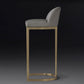 Bucket Bar Stool Contemporary Low Back Dining Stool with Footrest Clearhalo 'Bar Furniture' 'Bar Stools' 'bar_stools' 'furn' 'furn_bar_stools' 'Furniture' 'Kitchen & Dining Furniture' 6794424