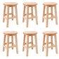 Modern Style Bar Stool Rubberwood Counter Stool for Dining Room
