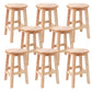 Modern Style Bar Stool Rubberwood Counter Stool for Dining Room