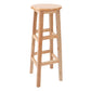 Modern Style Bar Stool Rubberwood Counter Stool for Dining Room