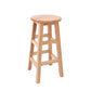 Modern Style Bar Stool Rubberwood Counter Stool for Dining Room