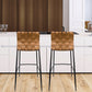 Modern Backrest Bar Stool Leather Counter Stool for Living Room Clearhalo 'Bar Furniture' 'Bar Stools' 'bar_stools' 'furn' 'furn_bar_stools' 'Furniture' 'Kitchen & Dining Furniture' 6794643