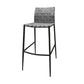 Modern Backrest Bar Stool Leather Counter Stool for Living Room Clearhalo 'Bar Furniture' 'Bar Stools' 'bar_stools' 'furn' 'furn_bar_stools' 'Furniture' 'Kitchen & Dining Furniture' 6794647
