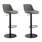 Industrial Backrest Bar Stool Swivel Adjustable Counter Stool for Bristol