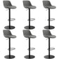 Industrial Backrest Bar Stool Swivel Adjustable Counter Stool for Bristol
